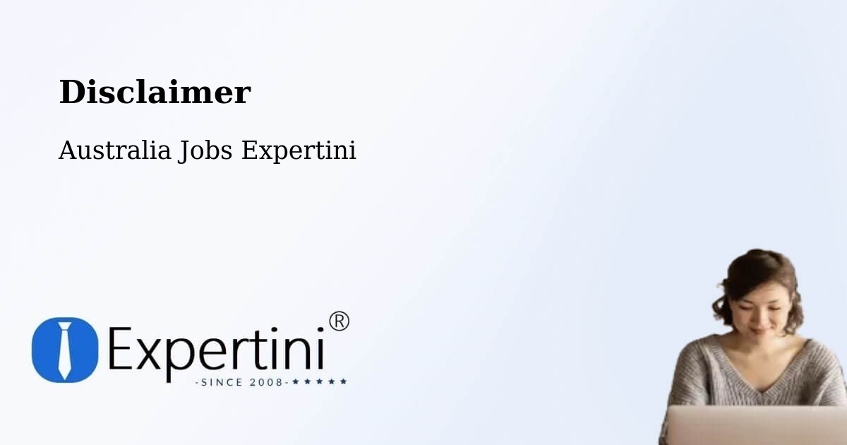 Disclaimer – Berkeley Vale - Australia Jobs Expertini