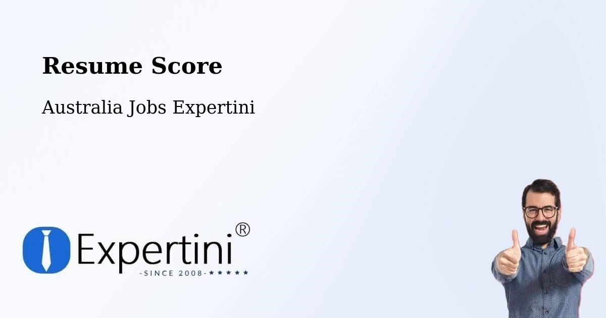 Resume Score & Job Description Match Tool – Berkeley Vale - Australia Jobs Expertini