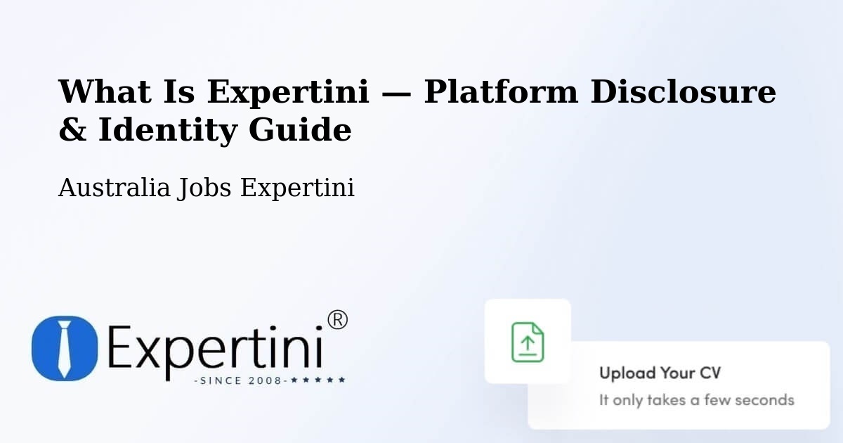 What Is Expertini — Platform Disclosure & Identity Guide – Berkeley Vale